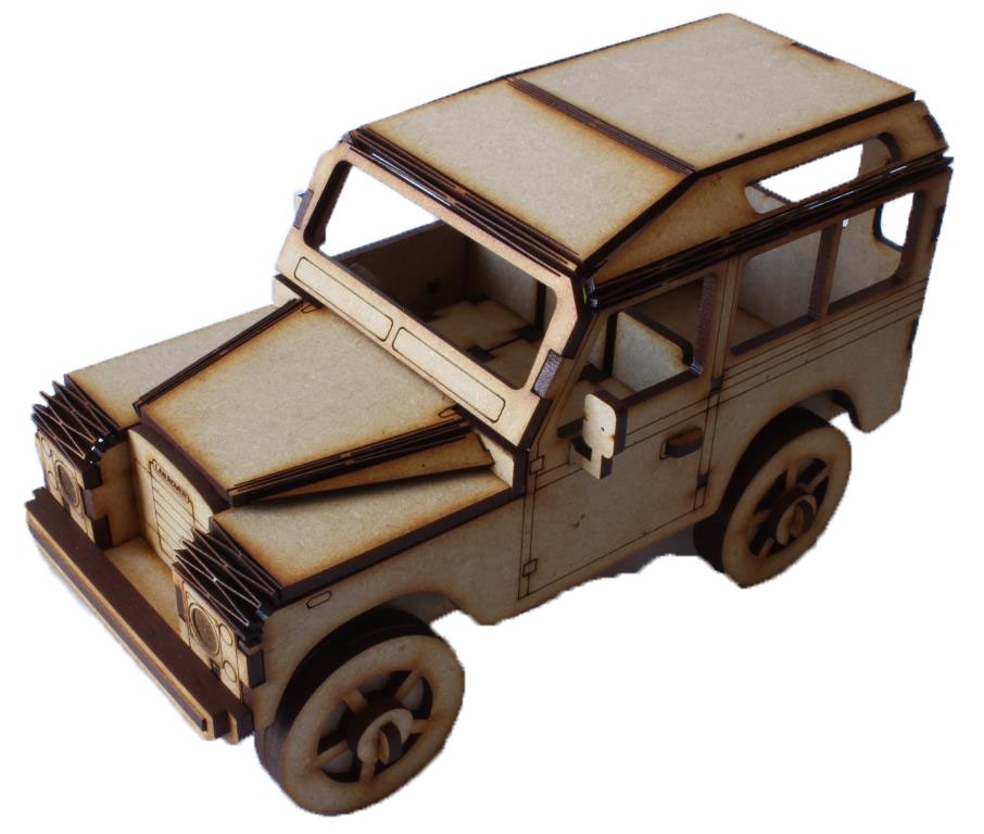LandRover Series 3 Puzzle manufactured by Xplore Designs in Cape Town