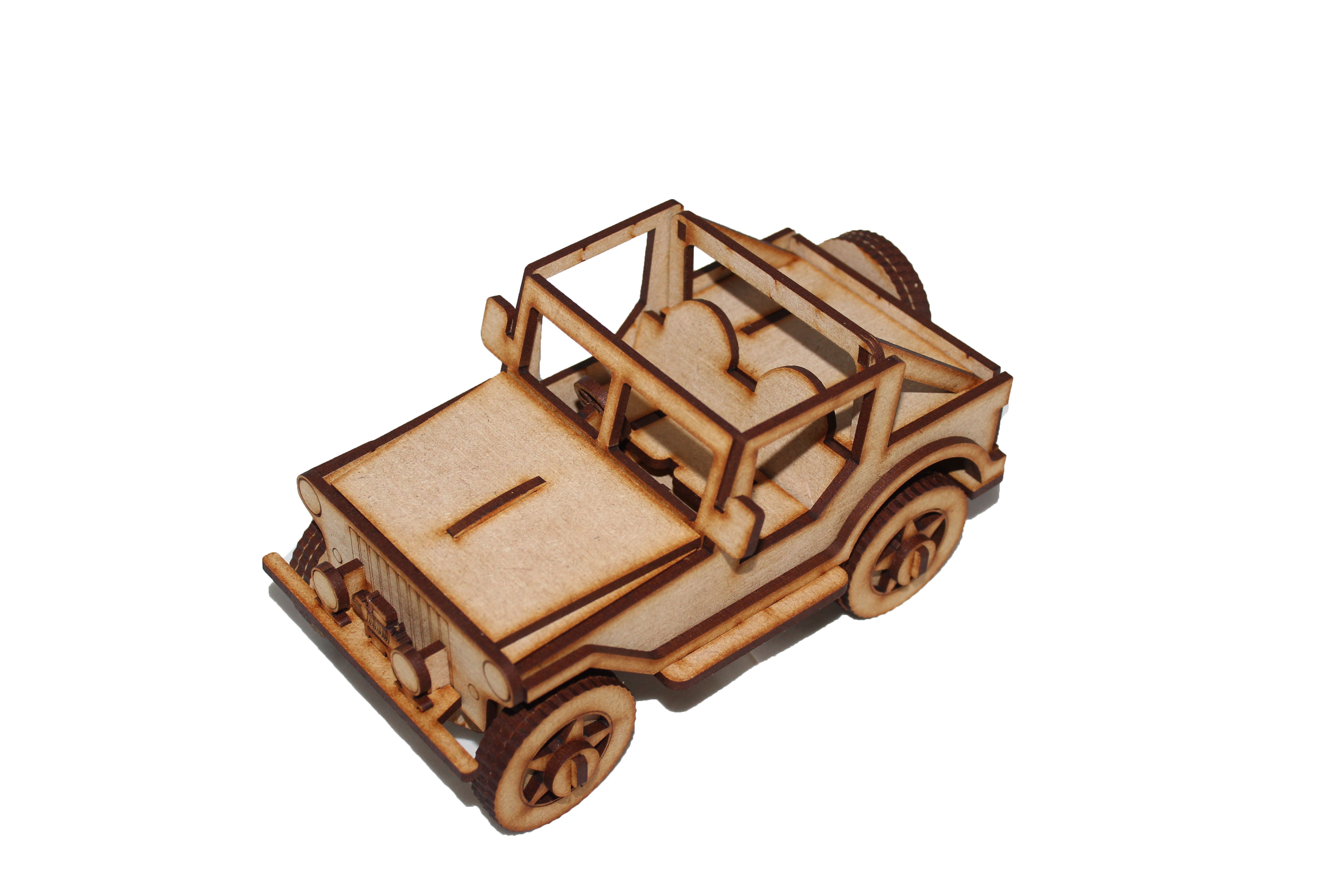 木製jeep Jeep 3D Puzzles is manufactured by Xplore Designs in Cape Town