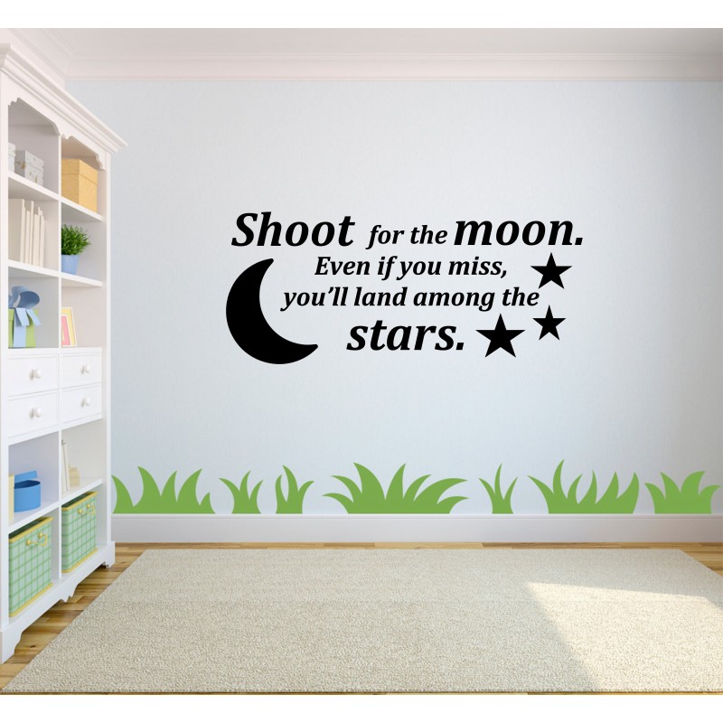 Shoot for the Moon,wall quote, Xplore Designs, Cape Town, lasercutting